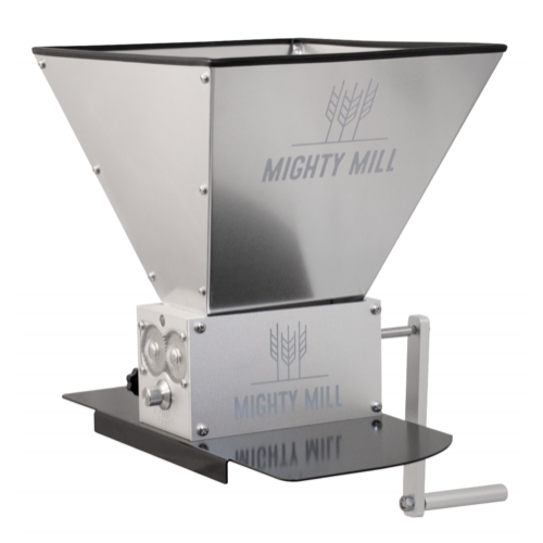 Super Mighty Mill 3 Roller Grain Mill - Brew Like a Pro!