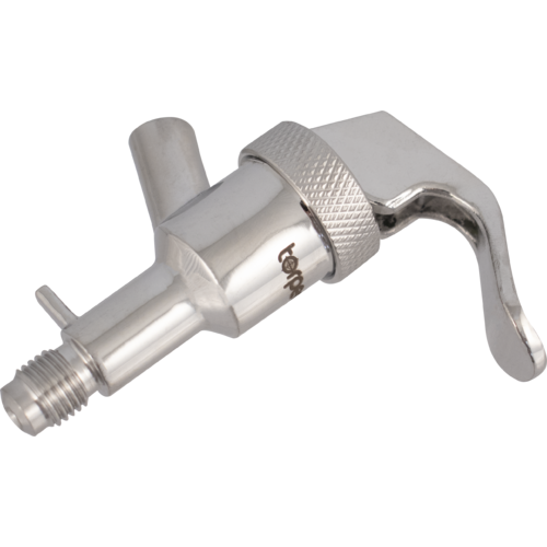 Torpedo Premium Handheld Stainless Steel Beer Faucet for Picnics - 1/4 in. Flare