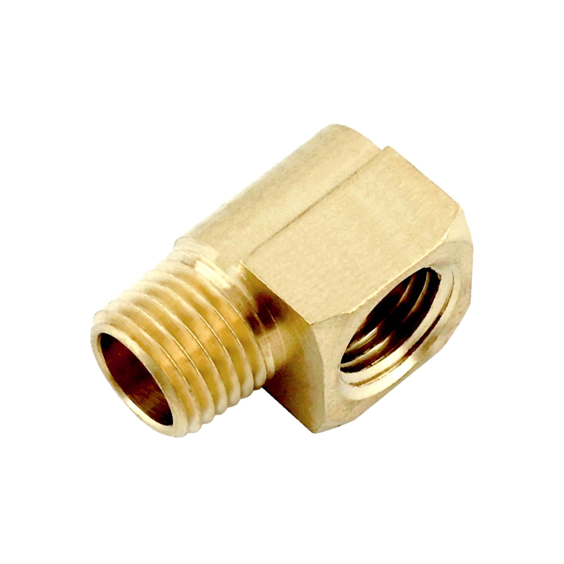 Stunning 1/4in FPT x 1/4in MPT Brass 90 Elbow - Grab Yours Now!