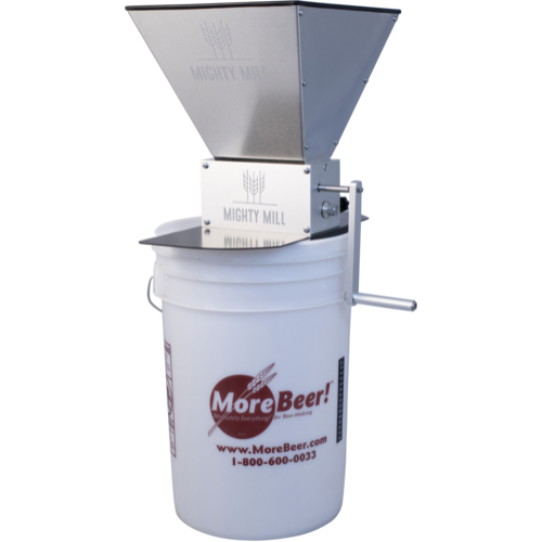 Super Mighty Mill 3 Roller Grain Mill - Brew Like a Pro!