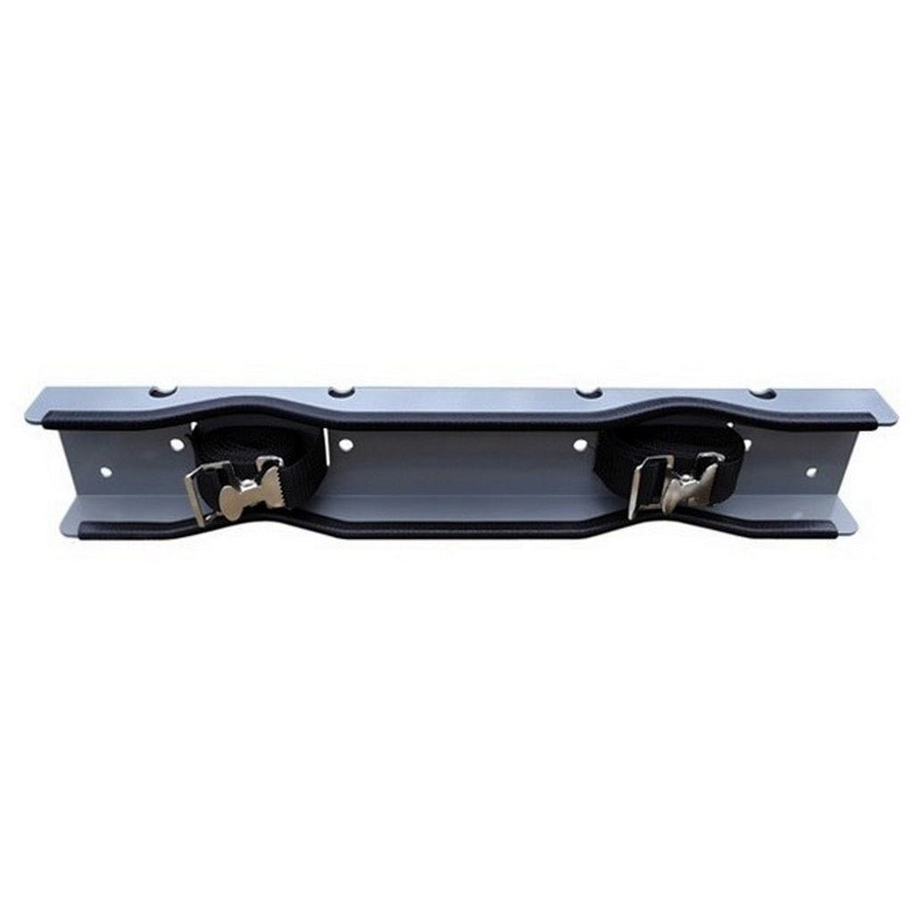 Double Gas Cylinder Bracket with Straps - Secure and Reliable!