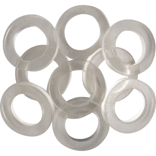 Komos® Vinyl Tailpiece Gaskets - 10-Pack Bundle!