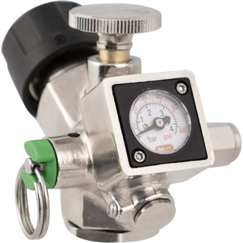 KegLand Core 360 Mini CO2 Regulator - The Ultimate Mini Regulator Solution