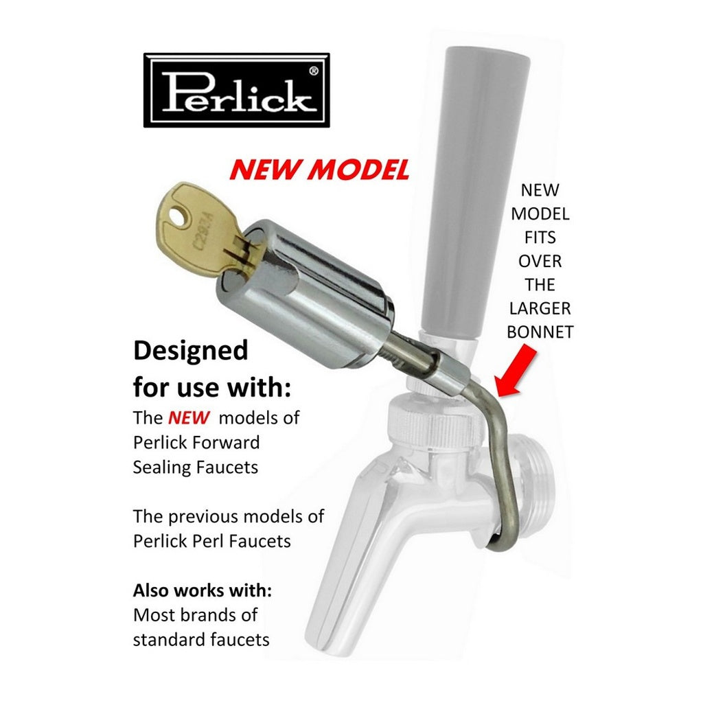 Perlick Universal Keyed Alike Faucet Lock - Stop Unauthorized Pouring!