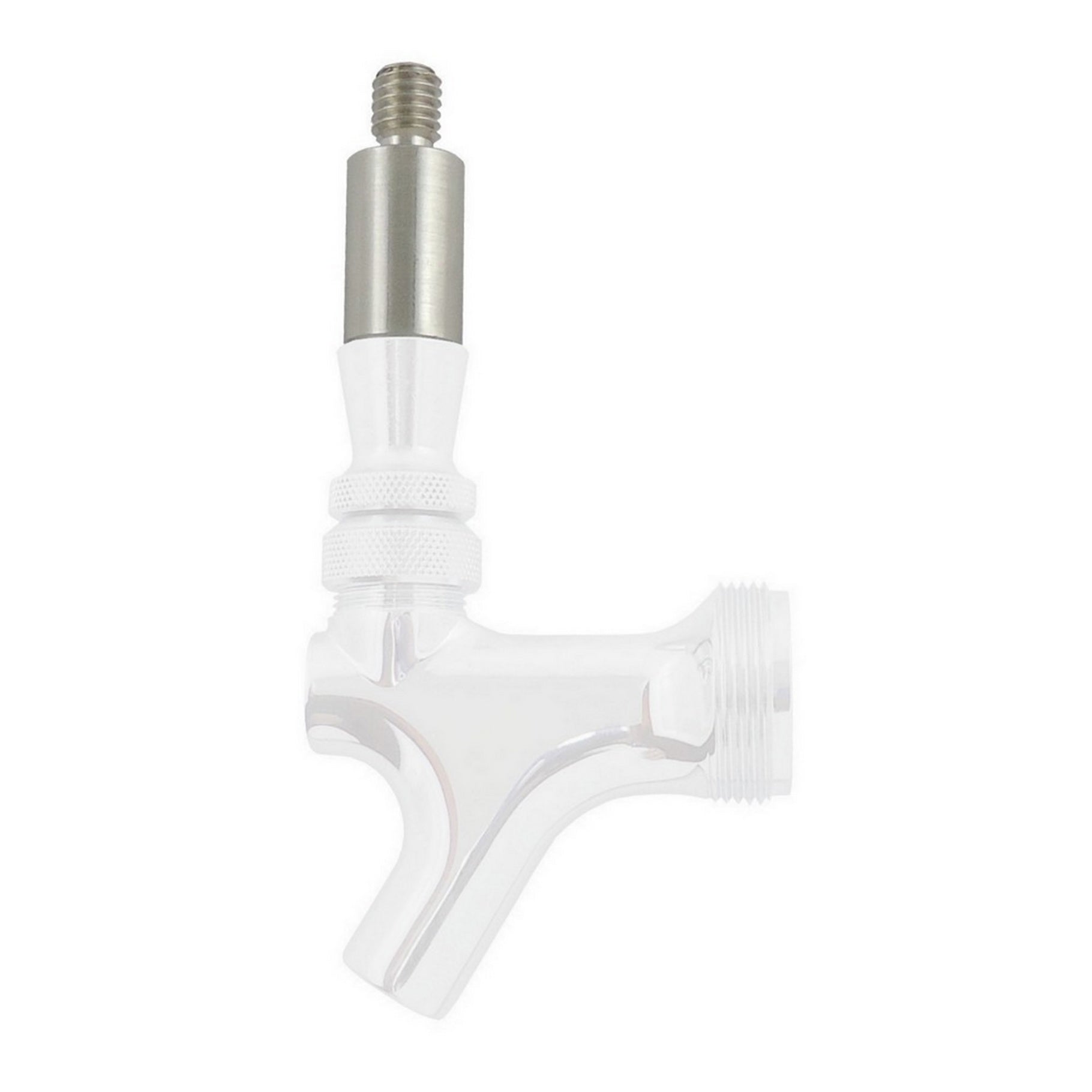 Stunning 1-Inch Long Chrome Handle Extension