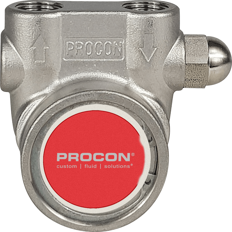 Procon® 113A100F31BA Series 3 Rotary Vane Fluid Pump - Stainless Steel - Get 100GPH (300LPH) Flow Now!