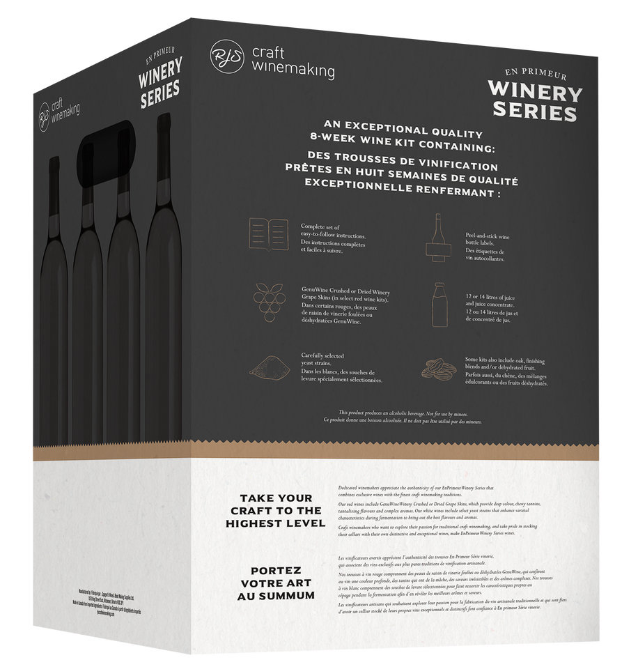 Spain Grenache Syrah En Primeur: Premium Home Wine Making Kit