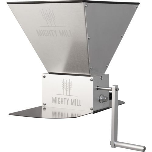 Super Mighty Mill 3 Roller Grain Mill - Brew Like a Pro!