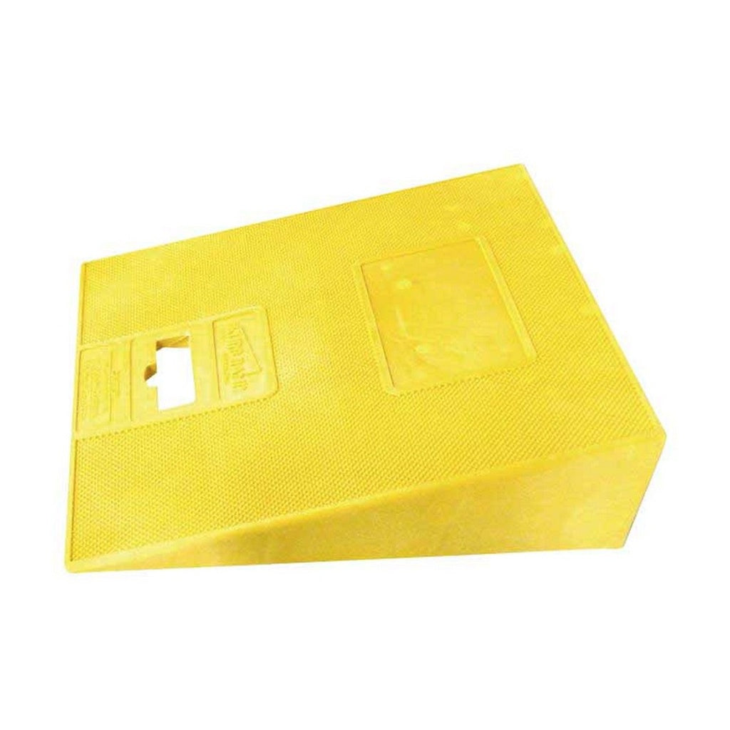 Generic Yellow Curb Ramp - The Ideal Mobility Solution!