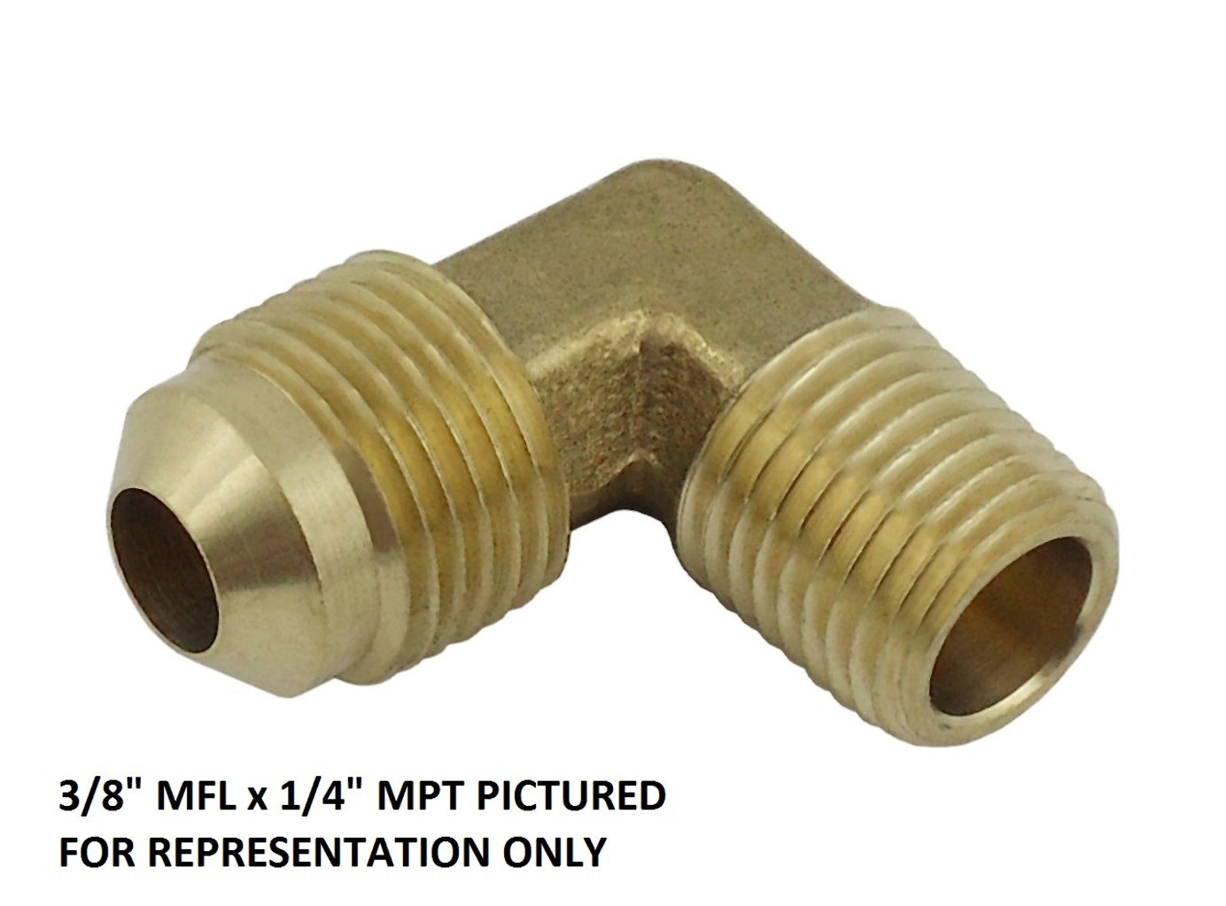 Awesome 90 Elbow - 3/8in MFL x 1/4in MPT Brass for Your Needs
