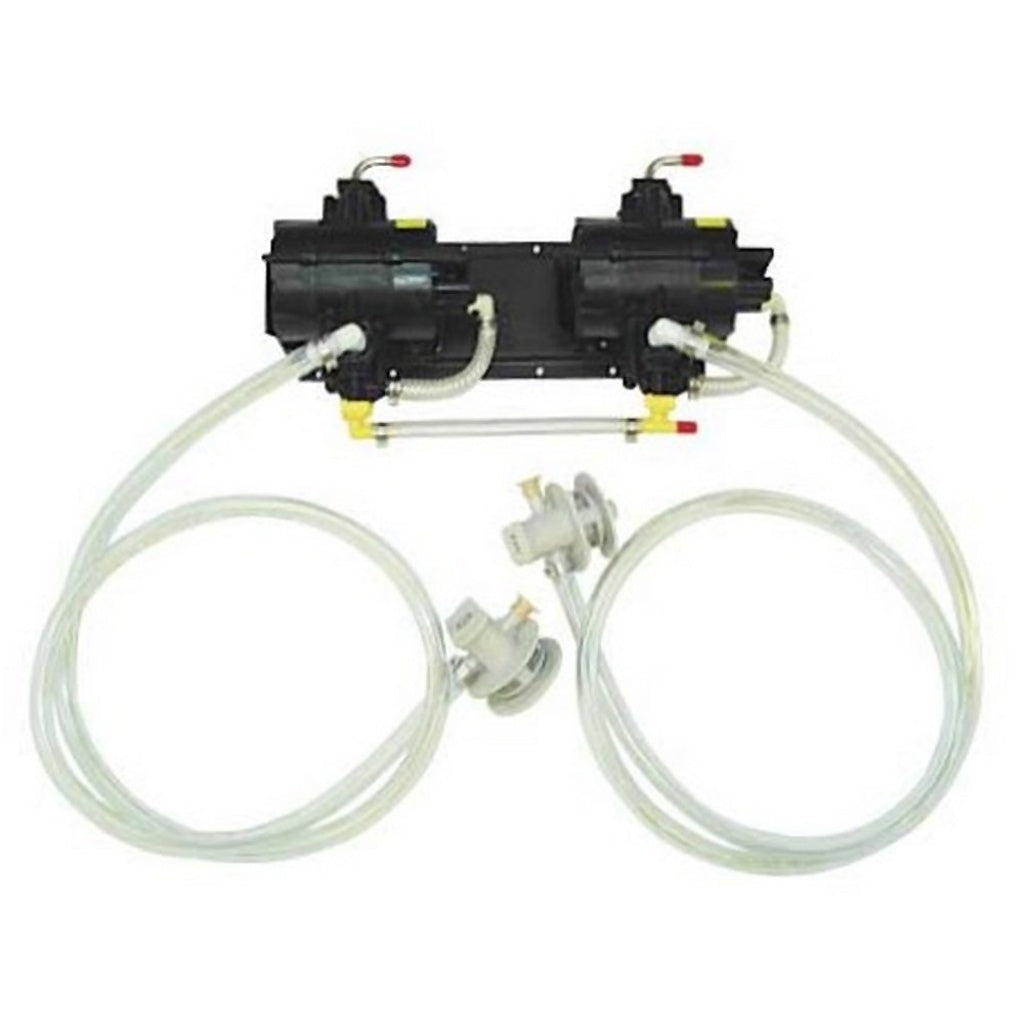 SHURflo QCD II 2-Pump Syrup Pump & Bracket Assembly - A Must-Have for Beverage Lovers!