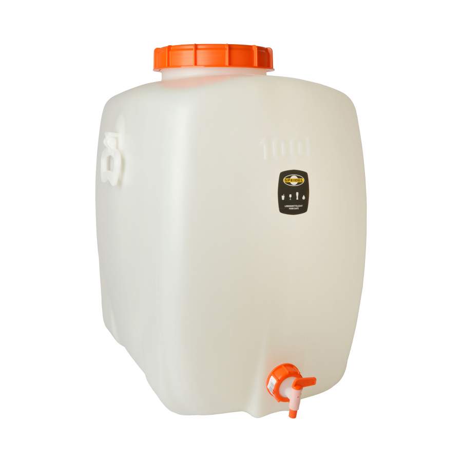 Speidel 100L/26.4 Gallon Plastic Rectangular Fermenter & Storage Tank: The Ultimate Solution with Spigot and Airlock