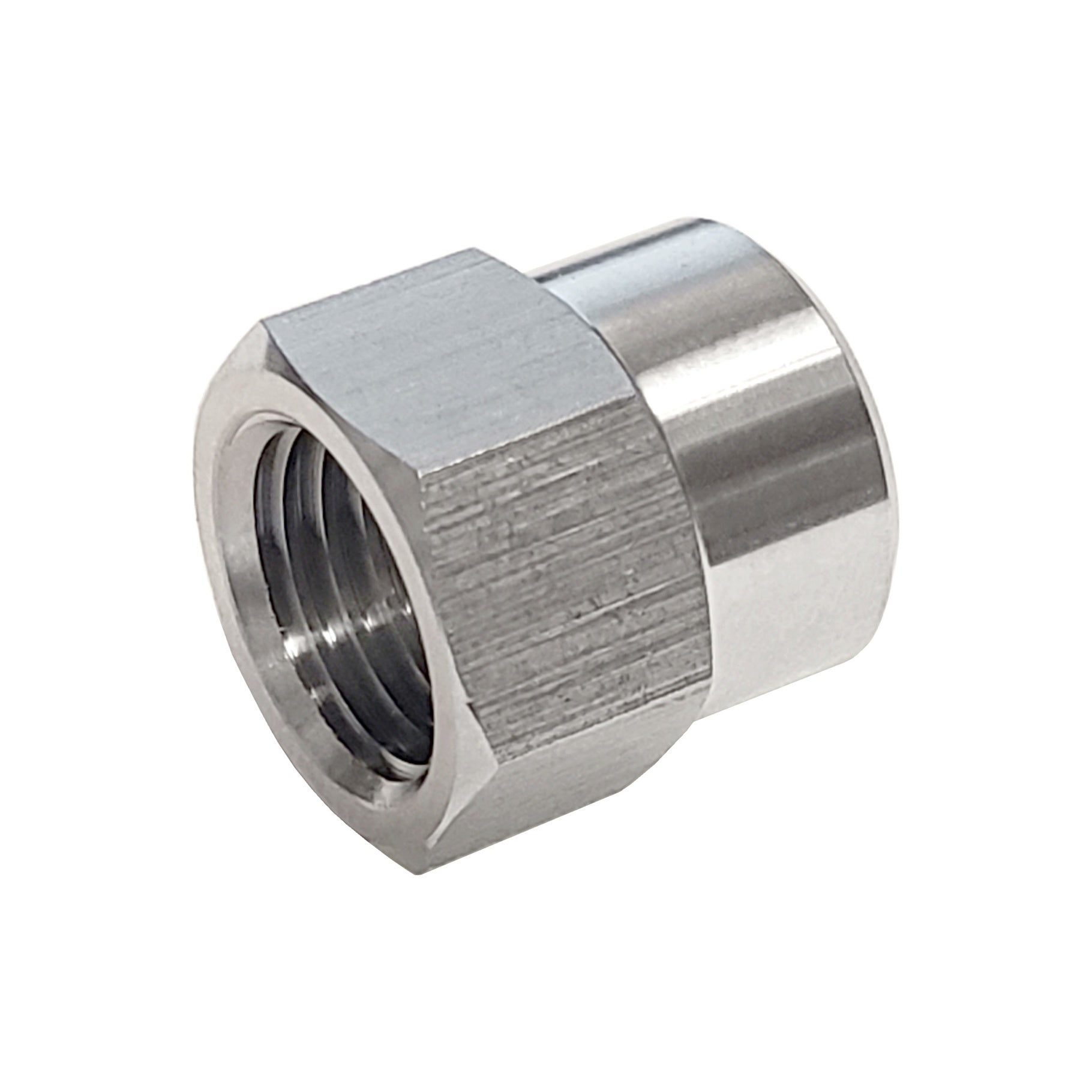 1/4in Stainless Steel Flare Cap Nut - Ideal for Your Fittings