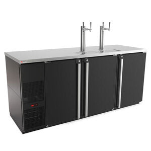 Pro-Line Draft Kegerator - (4) 1/2 Keg - 80 - Black Vinyl