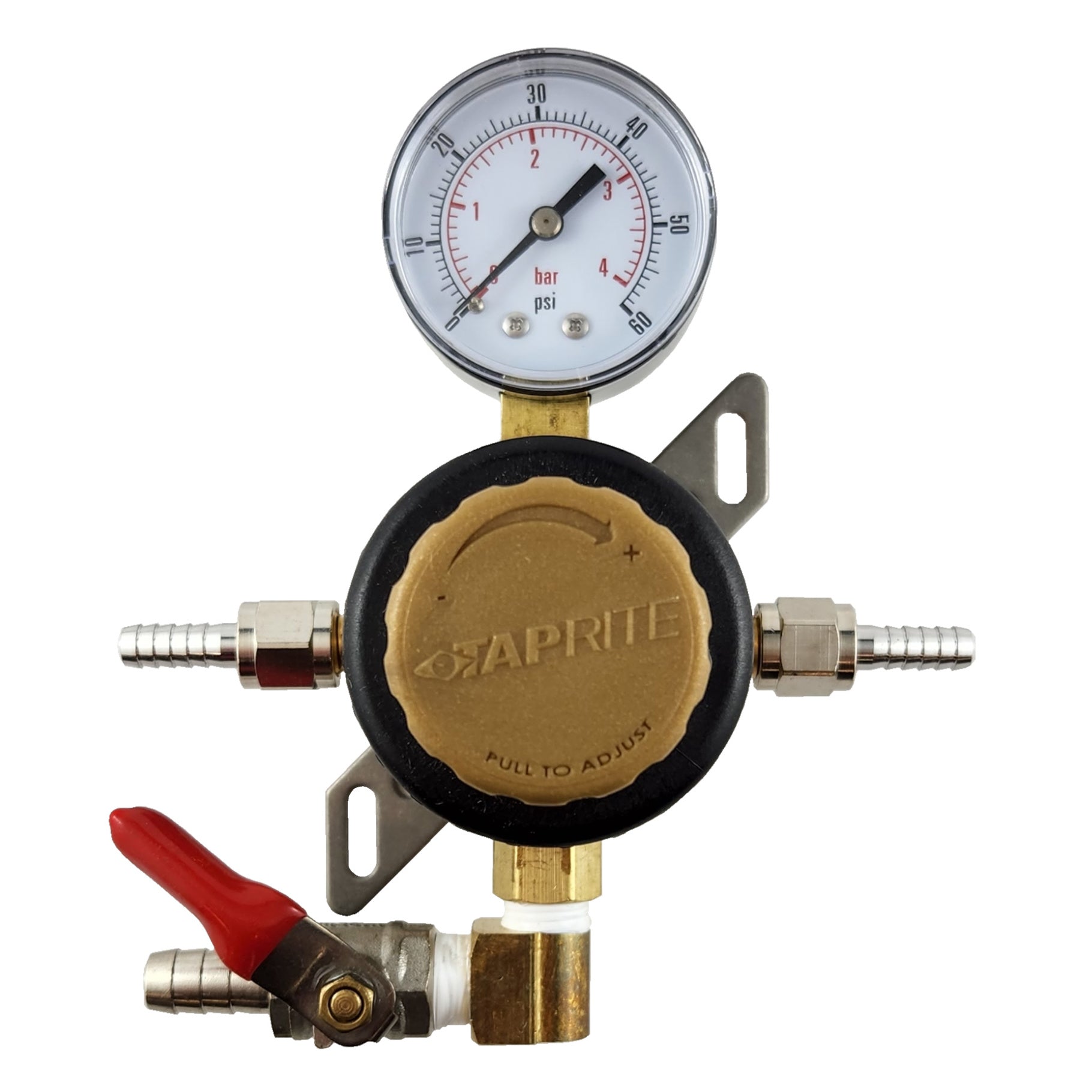 Incredible Passthru Reg 3/8inB-So-W/Chk 60:1/4inMfl Tap - A Must-Have!