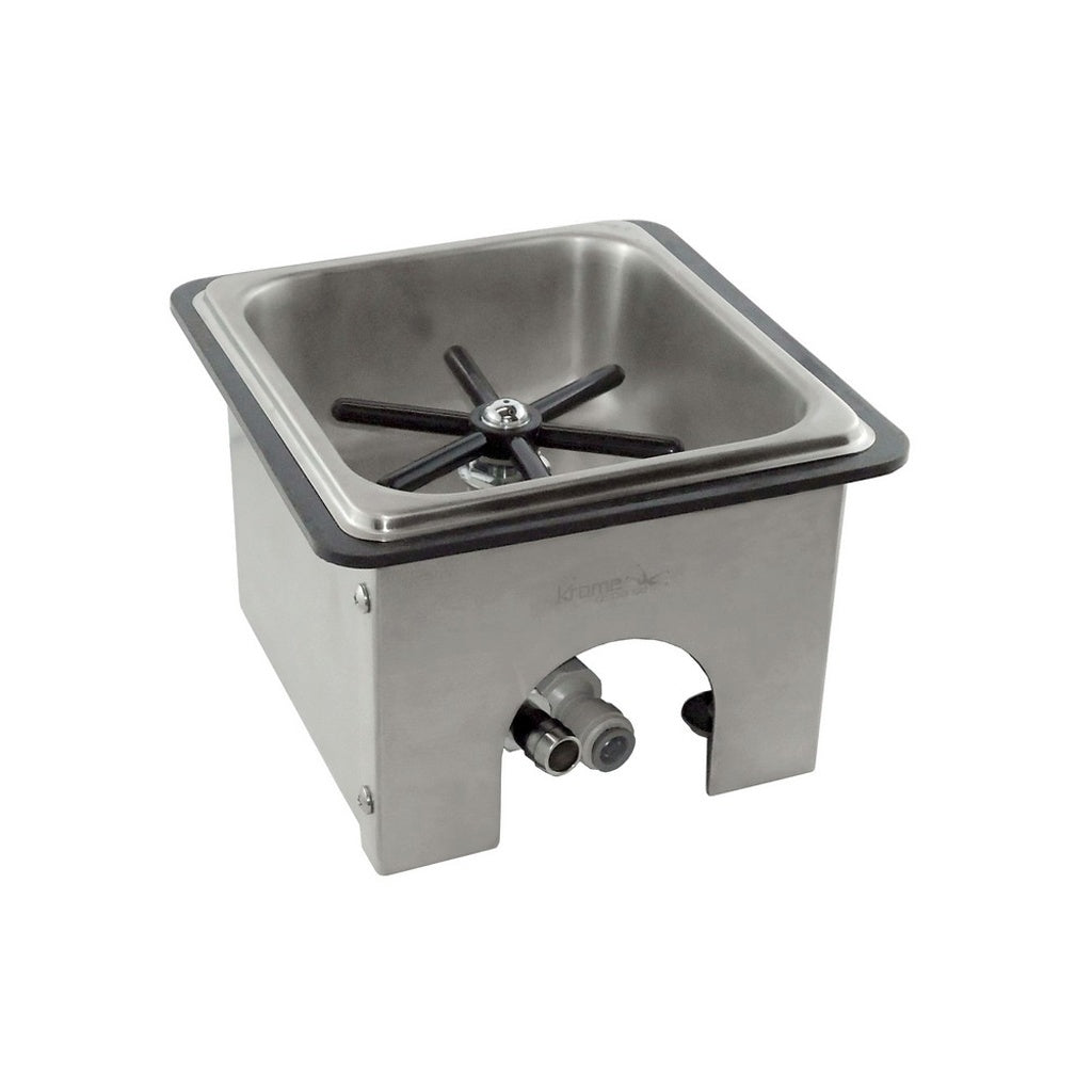 Top-Notch Counter-Top Rinser Tub - 2.5inD X 5.5inW X 6inL