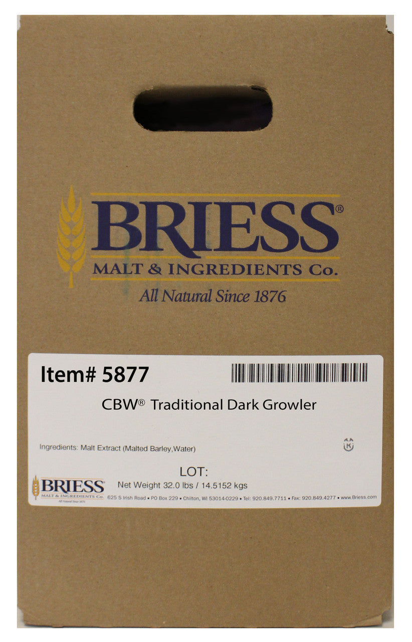 Irresistible Traditional Dark CBW Liquid Malt Extract (LME) - 32 lb Growler
