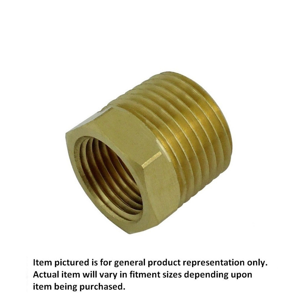 Premium 3/4in MPT x 1/2in FPT Brass Bushing - A Must - Have!