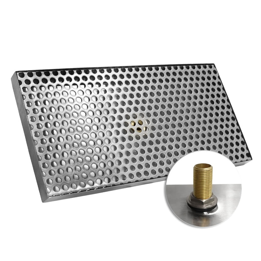 8 - inch Wide x 16 - inch Long C - M Drain with Drain Tube - Must - Have for Your Countertop!