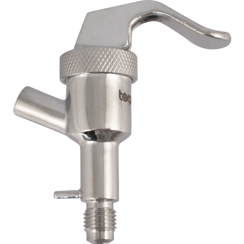 Torpedo Premium Handheld Stainless Steel Beer Faucet for Picnics - 1/4 in. Flare