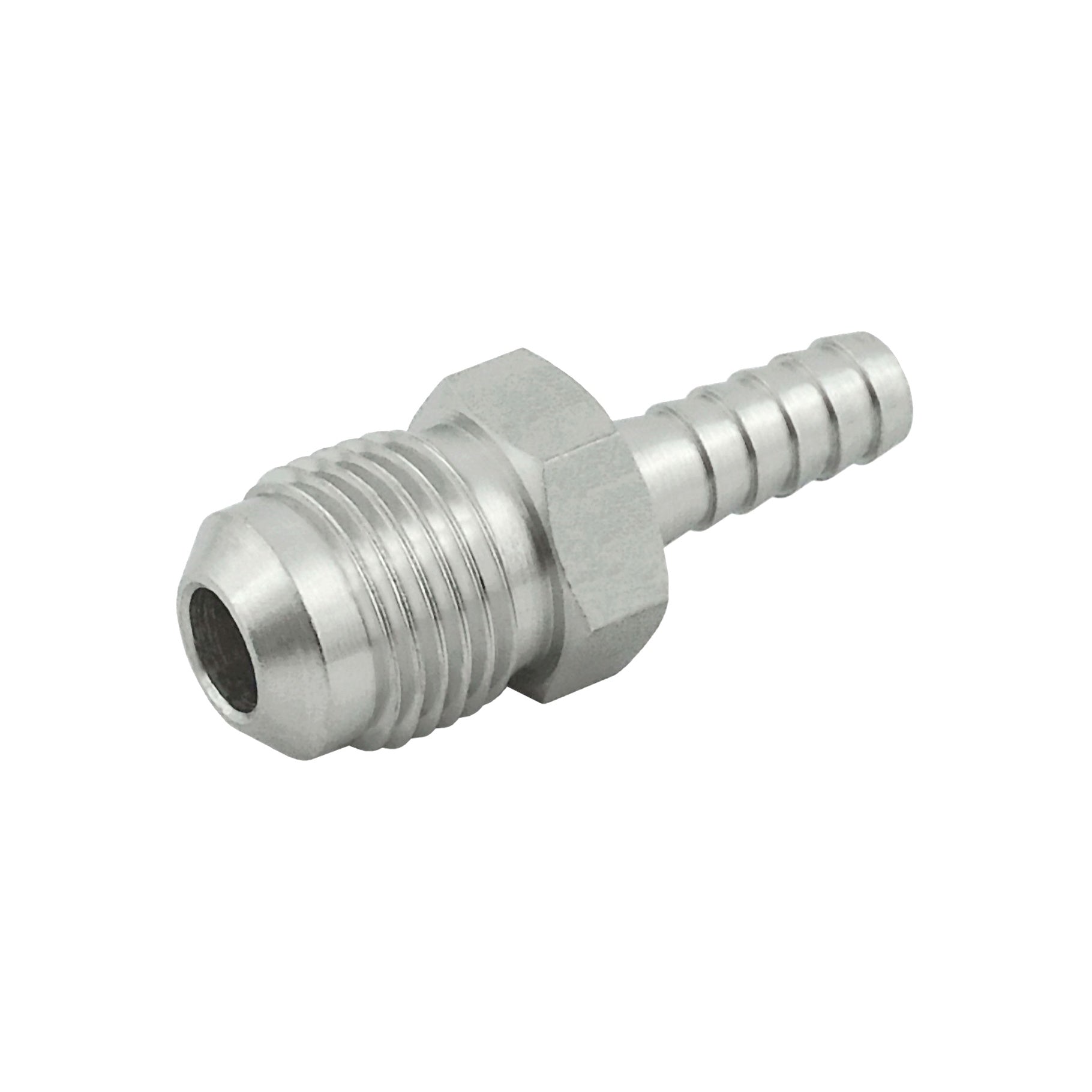 Premium 304 Stainless Steel 3/8in MFL to 1/4in B Hose Stem