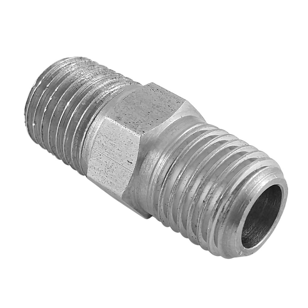 Superb Heavy-Duty 1/4in MPT Stainless Steel Hex Nipple for N2 - Grab Yours Now!