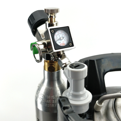 KegLand Core 360 Mini CO2 Regulator - The Ultimate Mini Regulator Solution