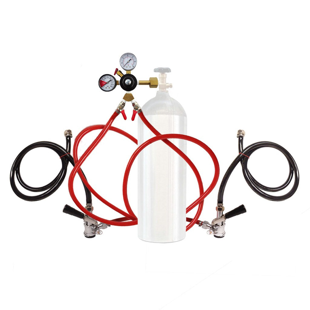 Amer Sanke Tapping Kit - 2-Coupler 304 Stainless Steel