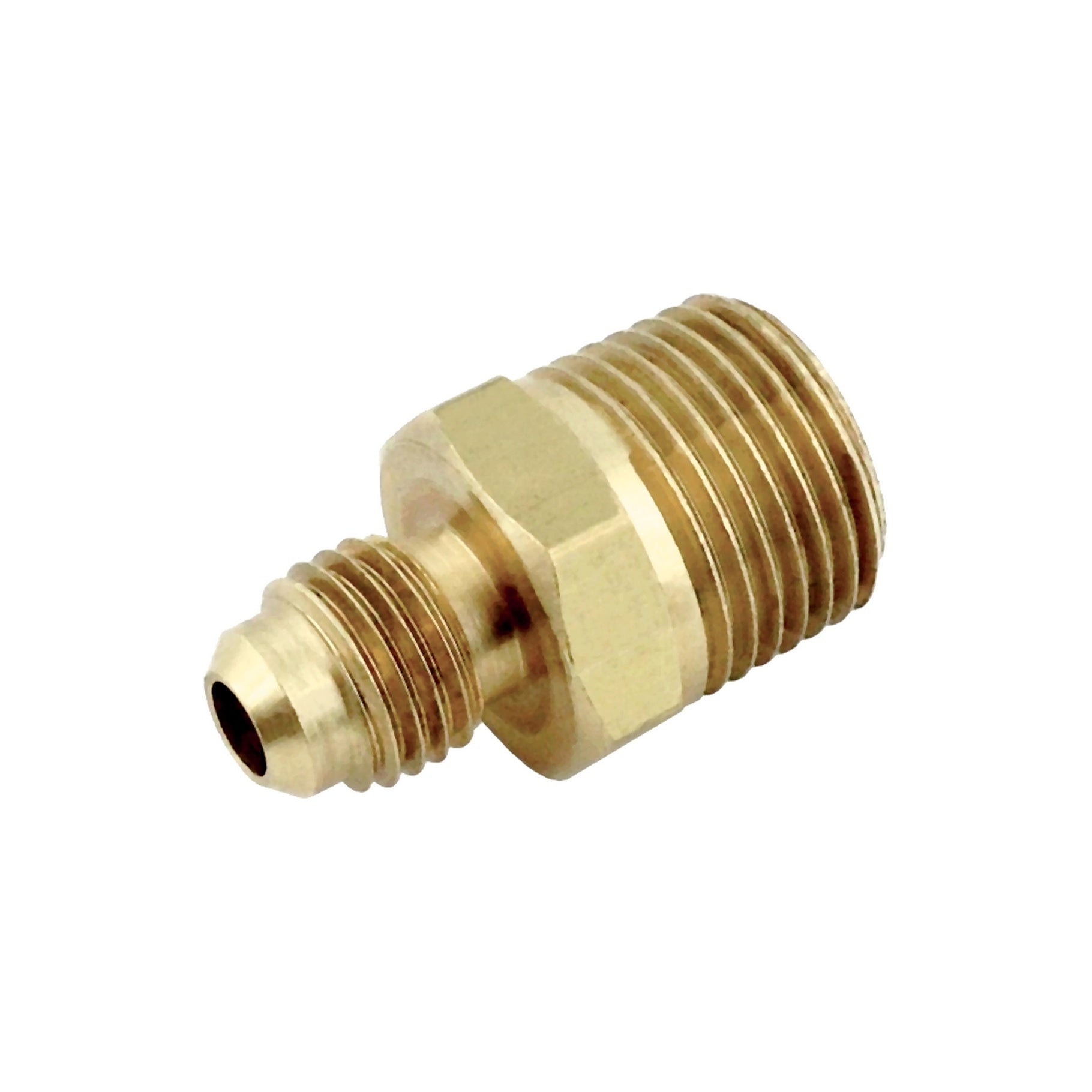 Amazing Half Union 1/4in MFL x 3/8in MPT Brass Adapter