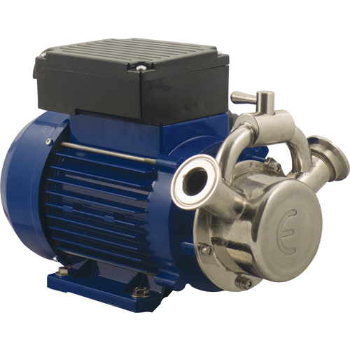 Euro 30 Self-Priming Flexible Impeller Pump - 220V: High-Flow, Sanitary Winery Solution