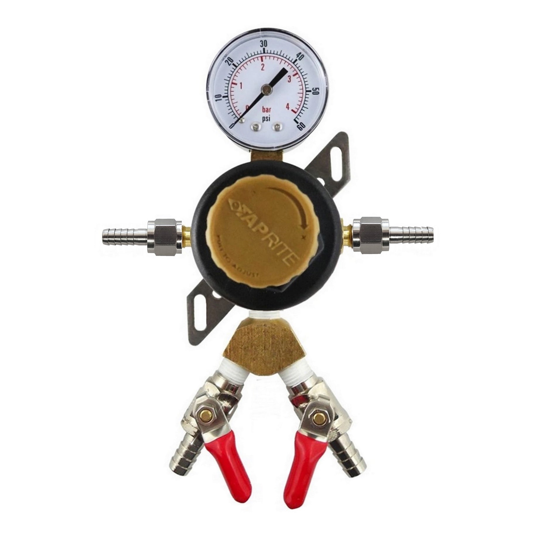 Incredible Yin 3/8inB-So-W/Chk 60: 1/4inB'S Tap for Secure Regulation