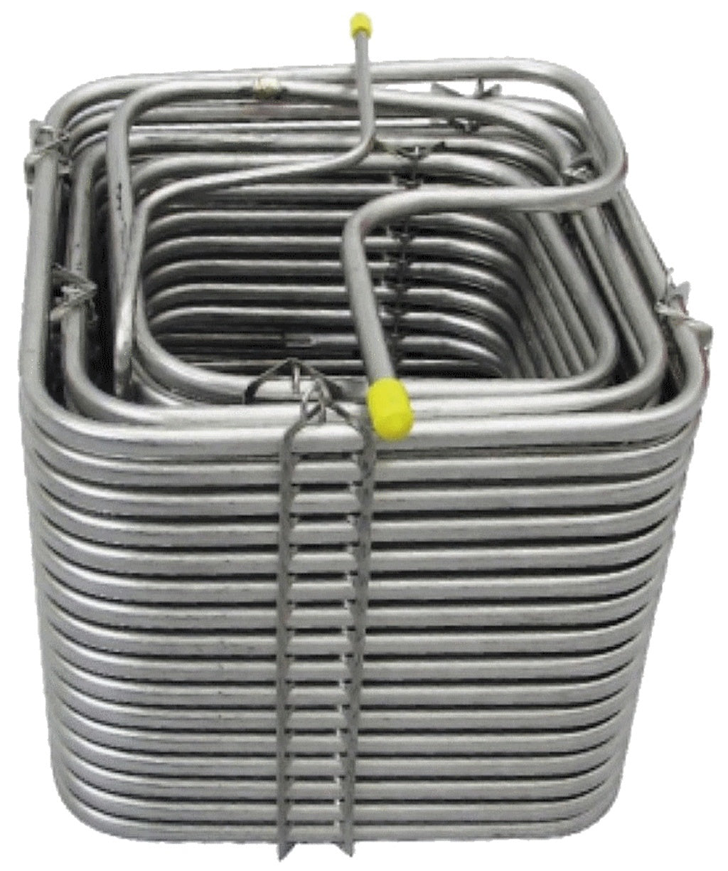 Stunning Coil No Fit-304 S/S: 9-75in X 9-75in X 9-25inH with 120'L - A Must-Have!