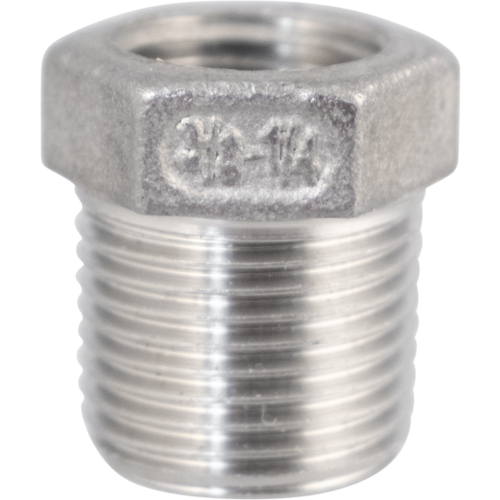 Gorgeous 3/8 in. x 1/4 in. BSP Stainless Reducing Bush - Upgrade Your Setup Now!