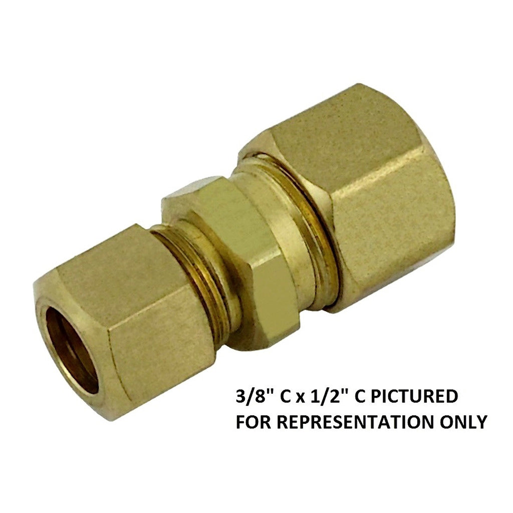 Amazing 3/8inC X 1/2inC Brass Compression Union - Get Yours Now!