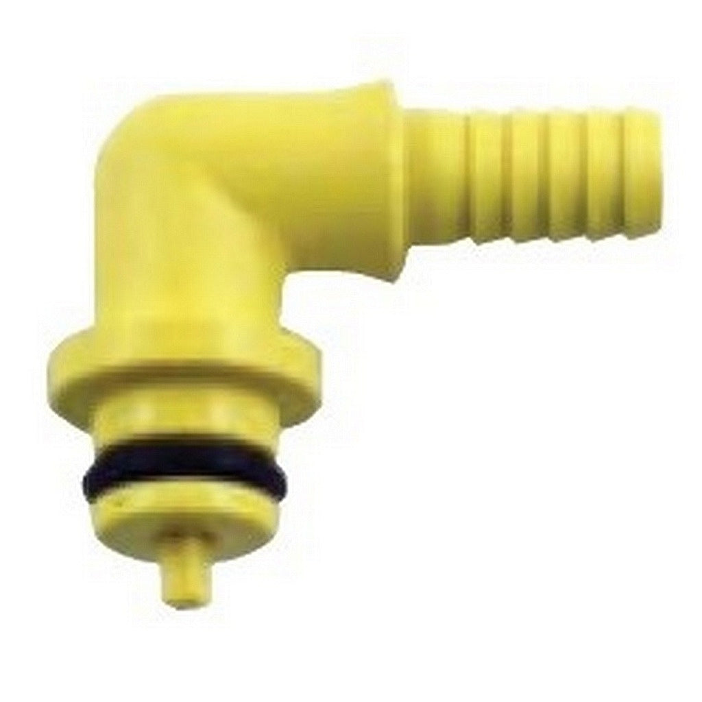 Fantastic Gas Elbow with Shutoff for Shurflo - 1/4in B Poly - Grab Yours Now!
