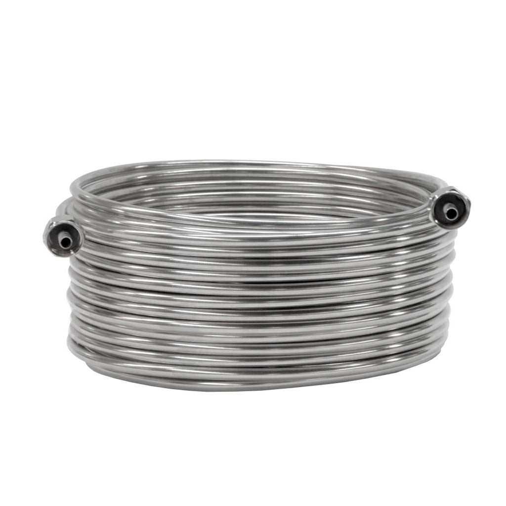 Stunning 304 S/S Coil with Fittings - 10 - 5 in. Dia., 70 ft. L, Left - Grab Yours Now!