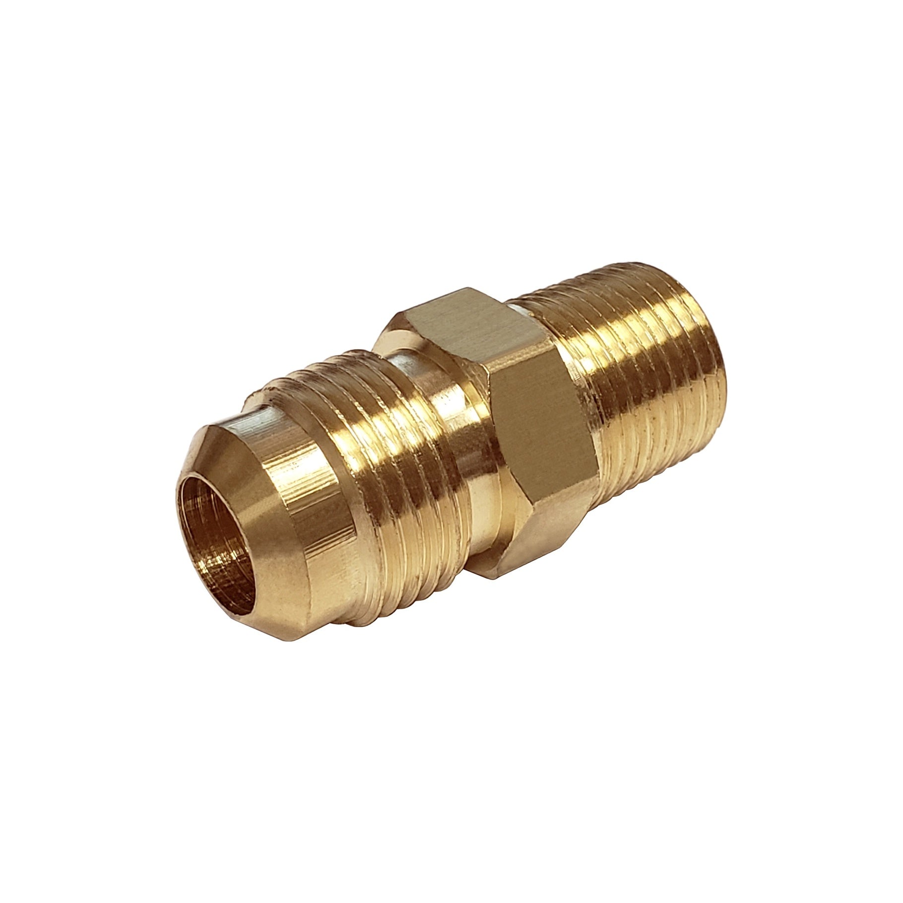 Stunning Half Union 1/2in MFL X 3/8in MPT Brass Adapter