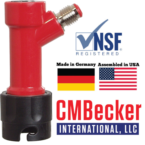 CM Becker Pin Lock Disconnect Beverage Out - Flare: The Universal Keg Solution