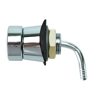 Amazing 304 Stainless Steel Elbow Beer Shank - 3/16 Bore, 1-7/8'L