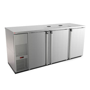 Pro-Line Beverage Kegerator - Tower-Free - (4) 1/2 Keg - 80' - Sleek Stainless Steel