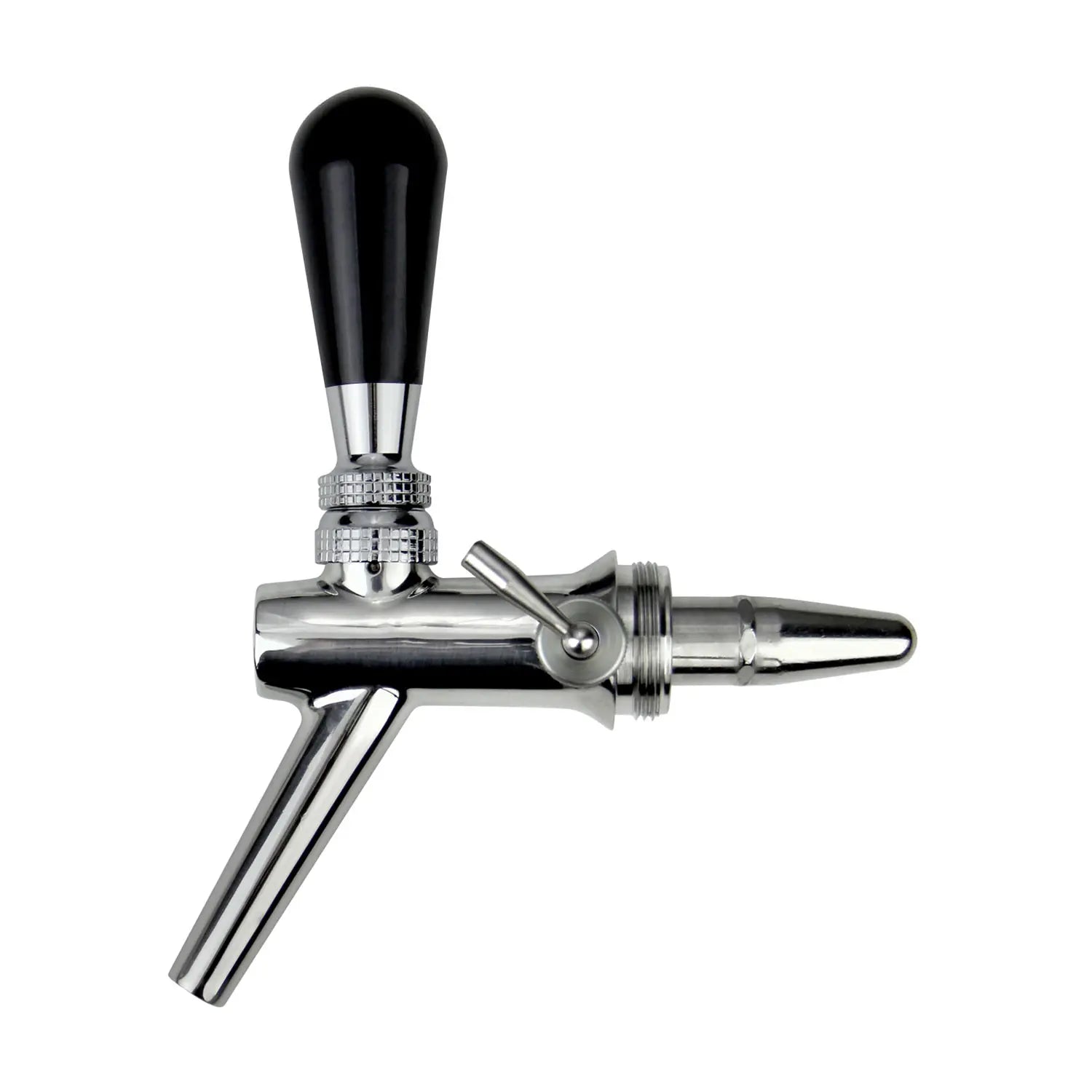 CM Becker V10 Creamer Faucet - 304 SS Brushed for Perfect Beer Pour