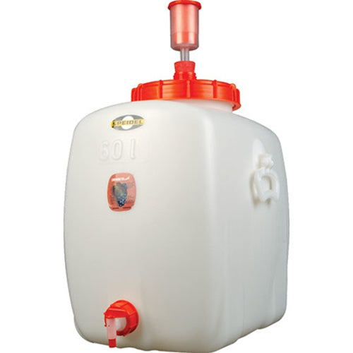 Speidel 60L / 15.9 Gallon Plastic Rectangular Fermenter & Storage Tank: The Ultimate Solution for Winemakers and Brewers!