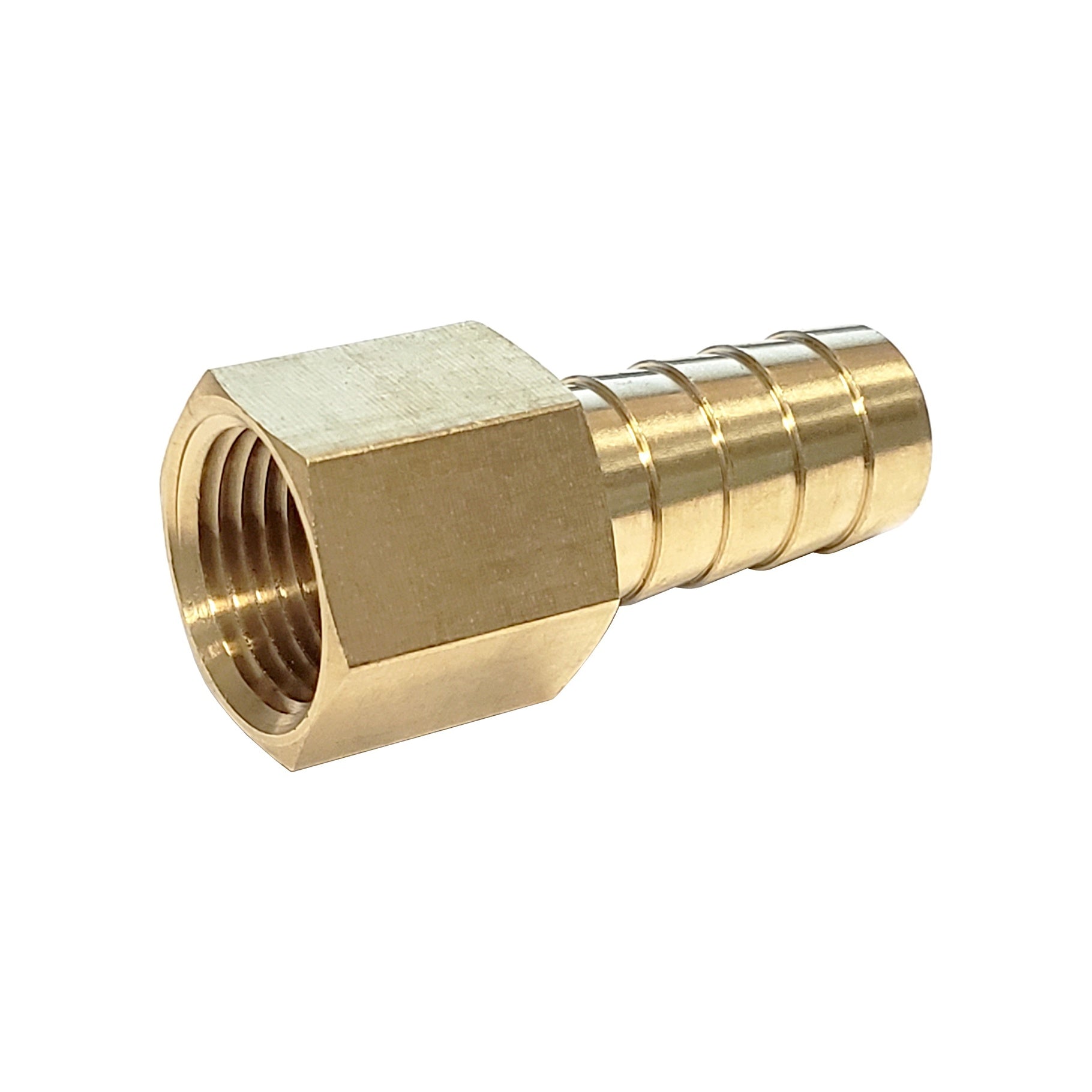 Premium 1/2inB X 3/8inFpt Brass Hose Stem - Your Ideal Connection Solution