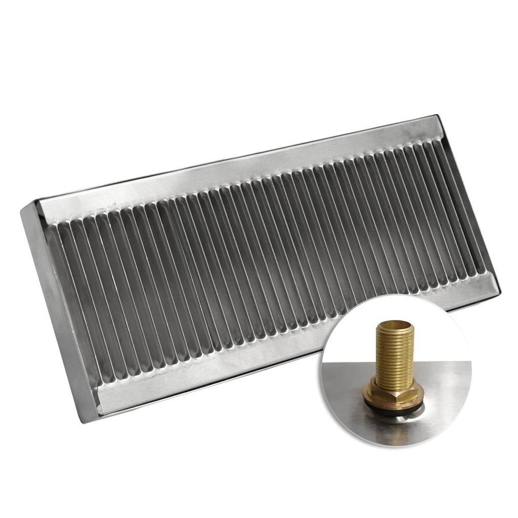 C-M Drain with Drain Tube - 5-1/8 inches Wide x 12 inches Long