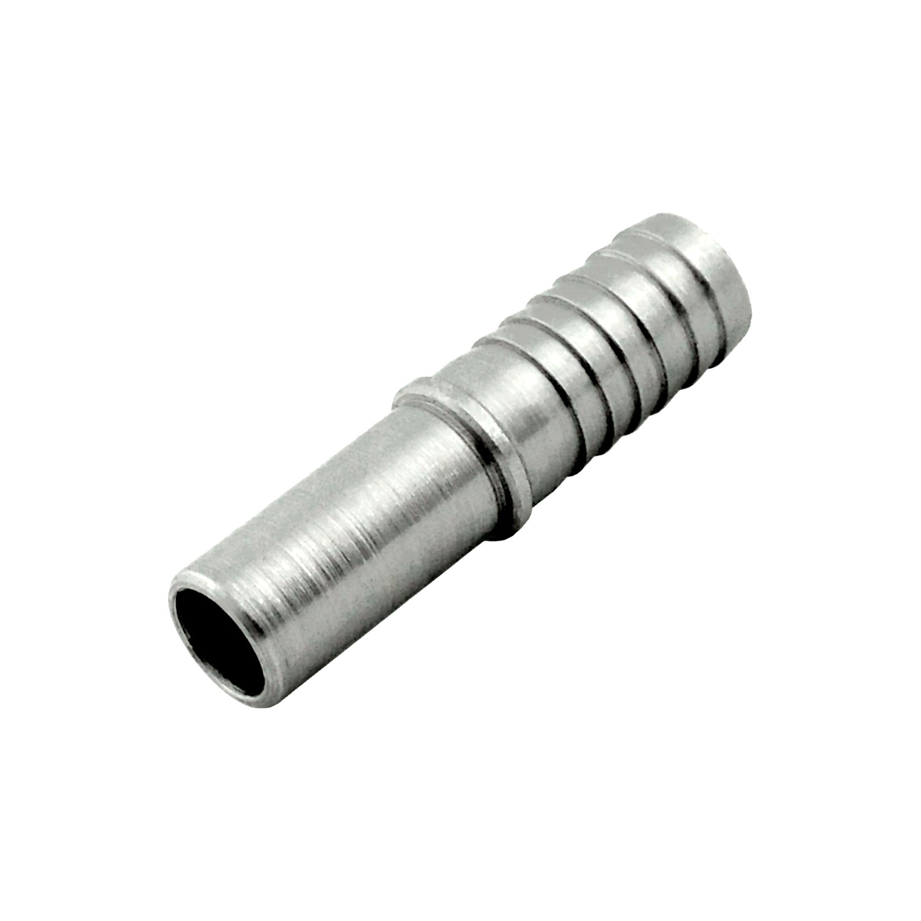 Amazing 304 Stainless Steel 3/8in Stem to 3/8in Barb Compression Adapter