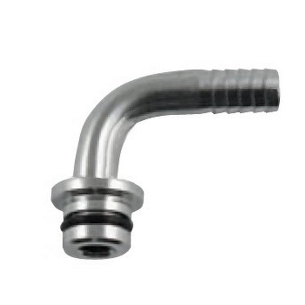 Amazing Liquid Fitment 90 3/8inB - Ideal for Sf Gas Pumps in Stainless Steel