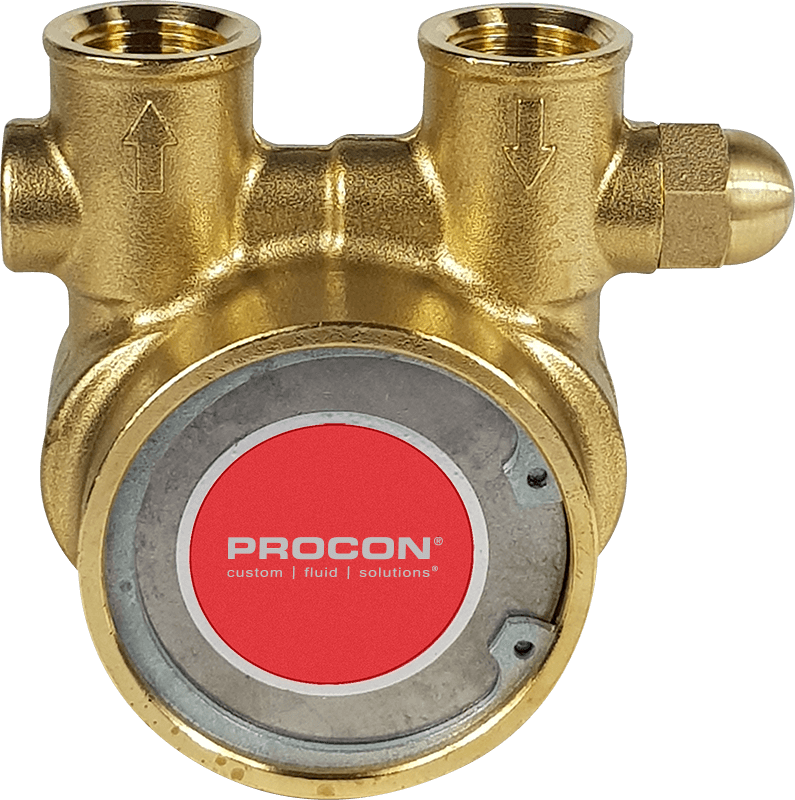 Procon® 104B240F11BA Series 4 Rotary Vane Fluid Pump - High - Performance 240GPH (725LPH) with EPDM/Nitrile