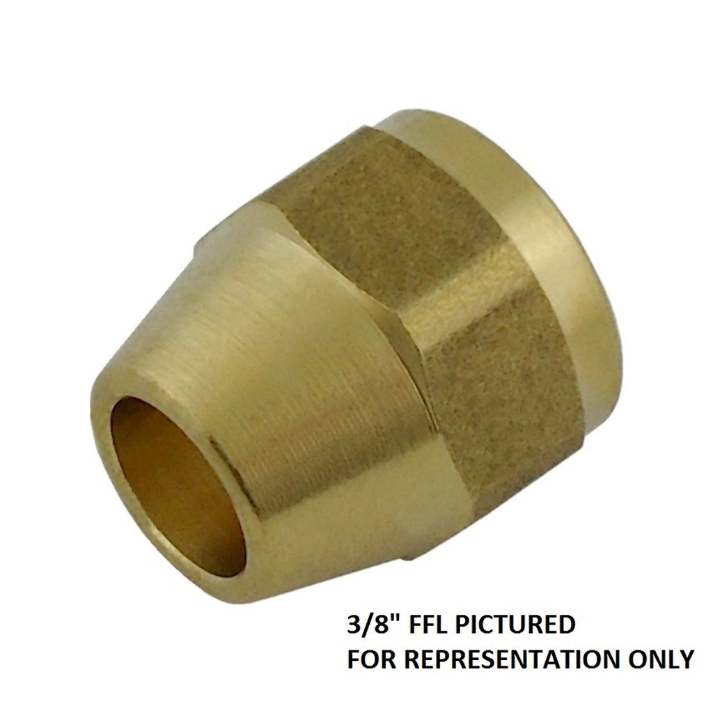Gorgeous 3/8inFfl Brass Rod Nut