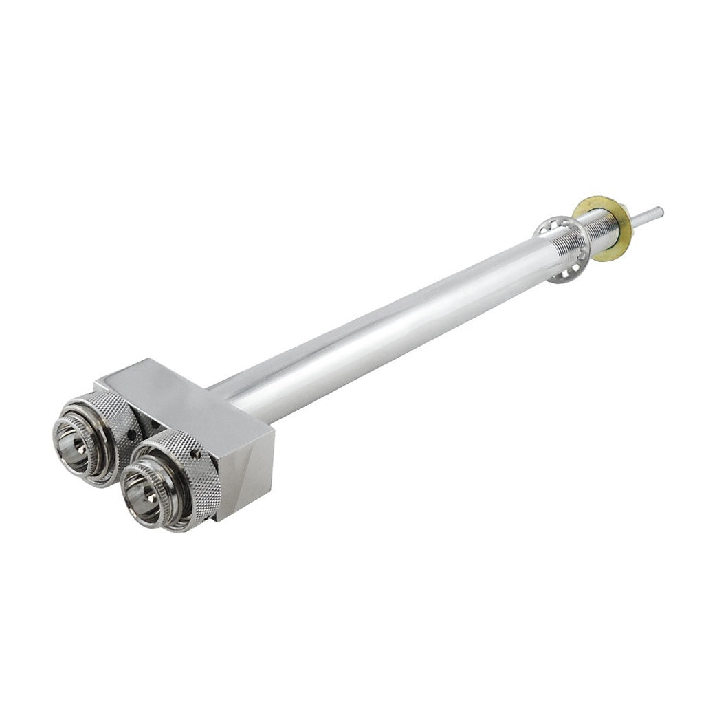 Stunning Dual Shank 1/4in Bore X 12in L Chrome Assembly - Grab Yours Now!