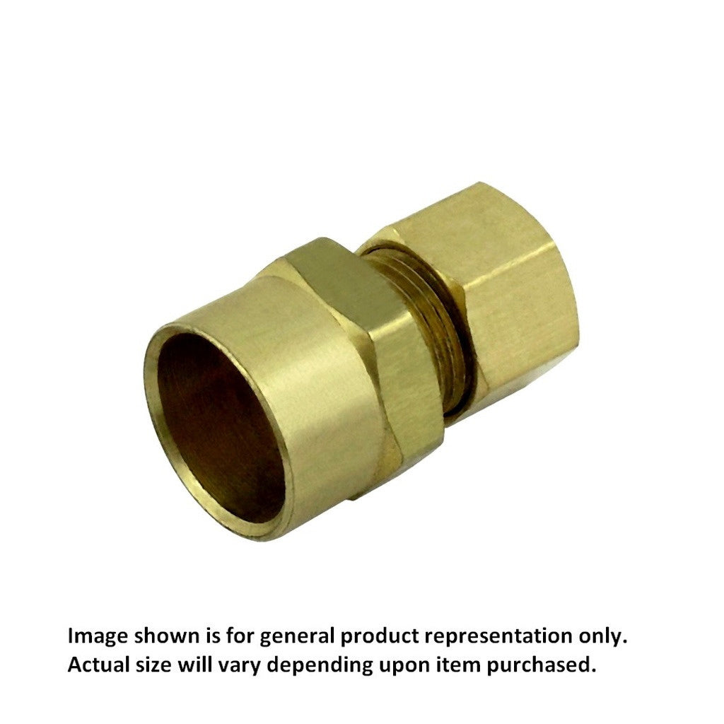 Comp Union 3/8inC X 5/8in - Sweat Adapter Brass: The Perfect Connecting Solution